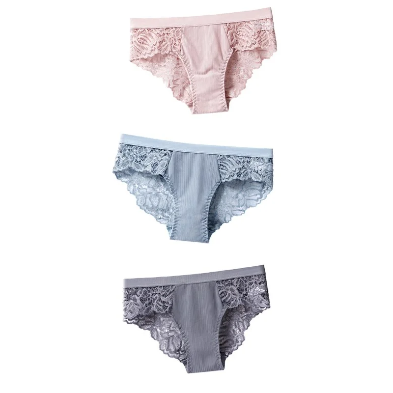 Billionm Confort Panties Sexy Panty Seampless Briefs Lace Women Underwear Lingerie for Female Girl Floral Pantys Underpants