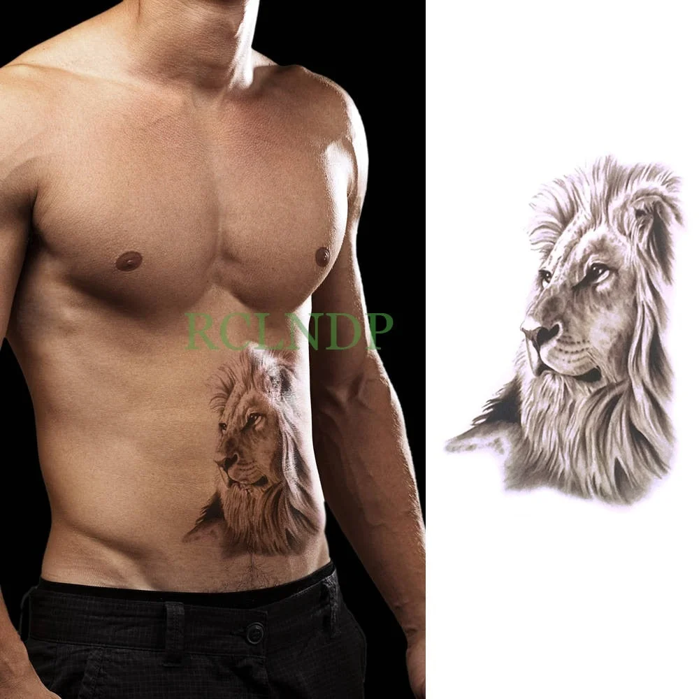 Waterproof Temporary Tattoo Sticker cool eagle wing angel Fake Tatto Flash Tatoo Lucifer Abdomen Arm tatouage for Girl Woman Man