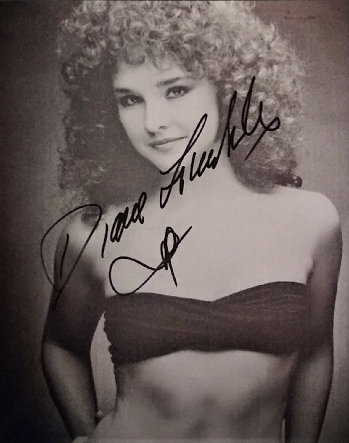 Diane Franklin - last American Virgin - signed 8 x 10