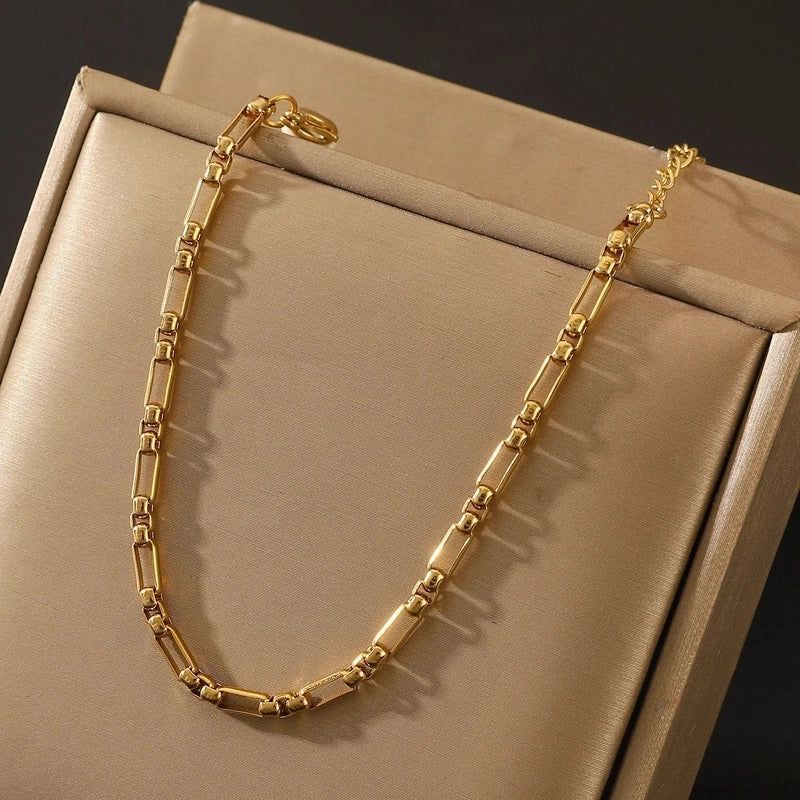 Minimalist Moon Flower Bow Knot Imitation Pearl Alloy Bracelets