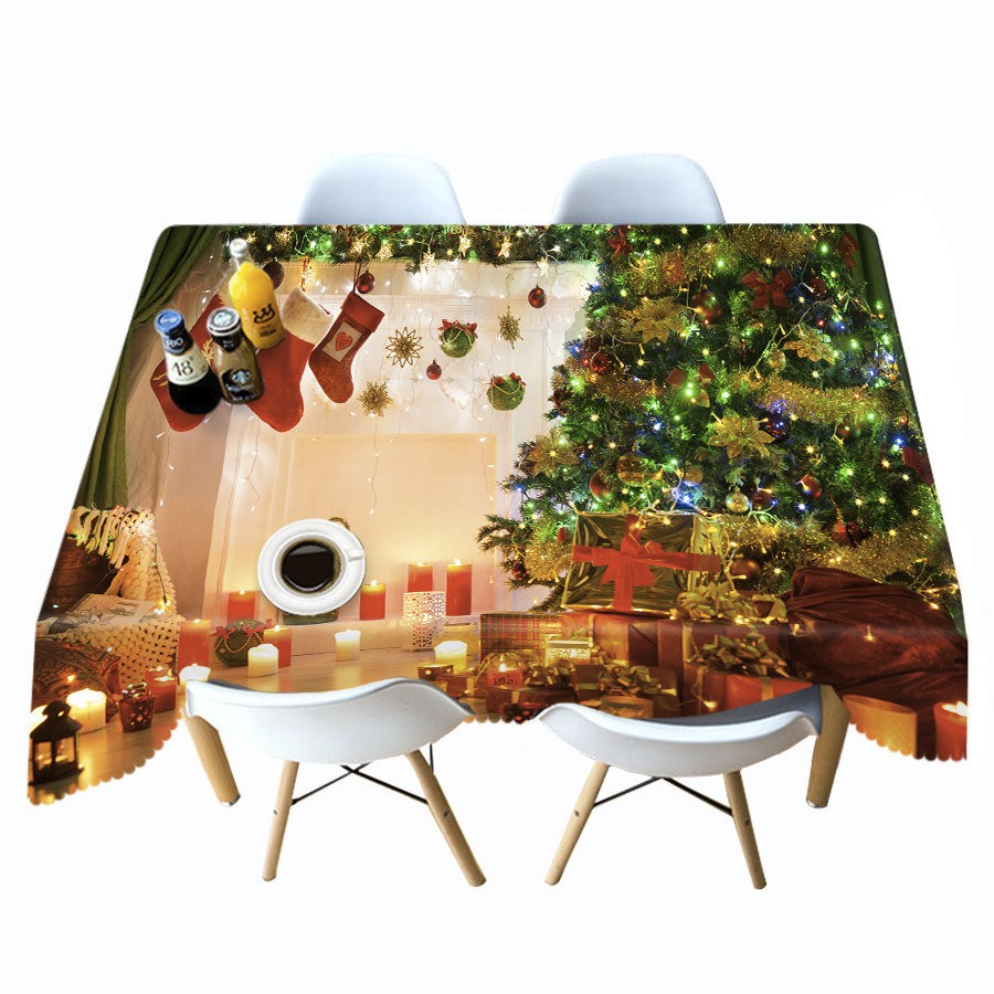 

New Year - 3D Tablecloth, 140*180cm, 501 Original
