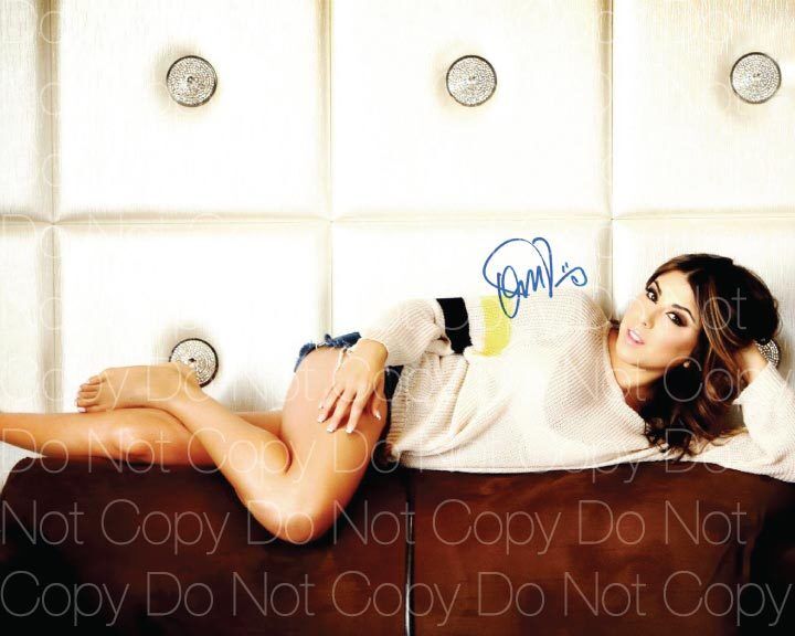 Daniella Monet Victorious sexy signed Photo Poster painting 8X10 poster picture autograph RP 6