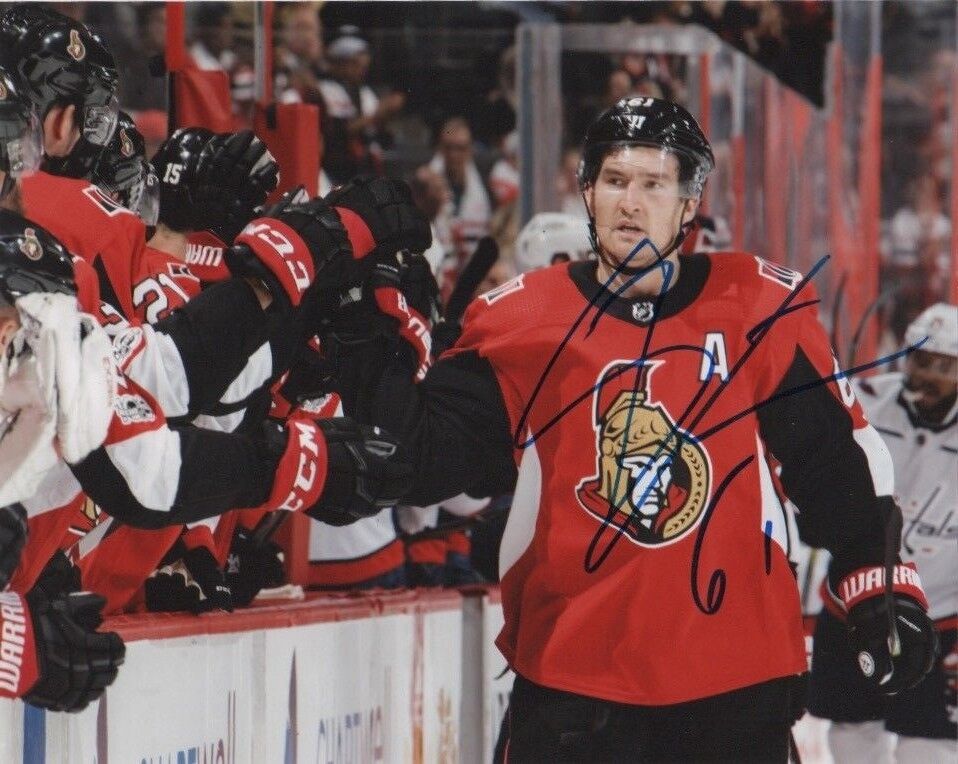 Ottawa Senators Mark Stone Signed Autographed 8x10 NHL Photo Poster painting COA G