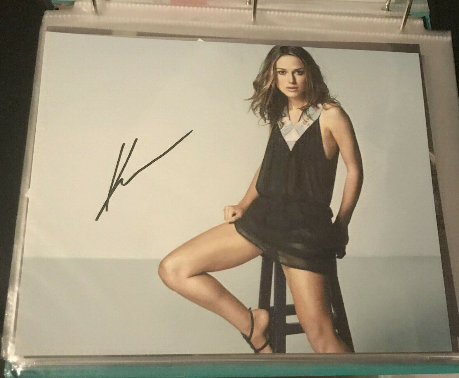 Keira Knightley Hand Signed Autographed 8x10 Photo Poster painting with COA Sexy!  Shipping!