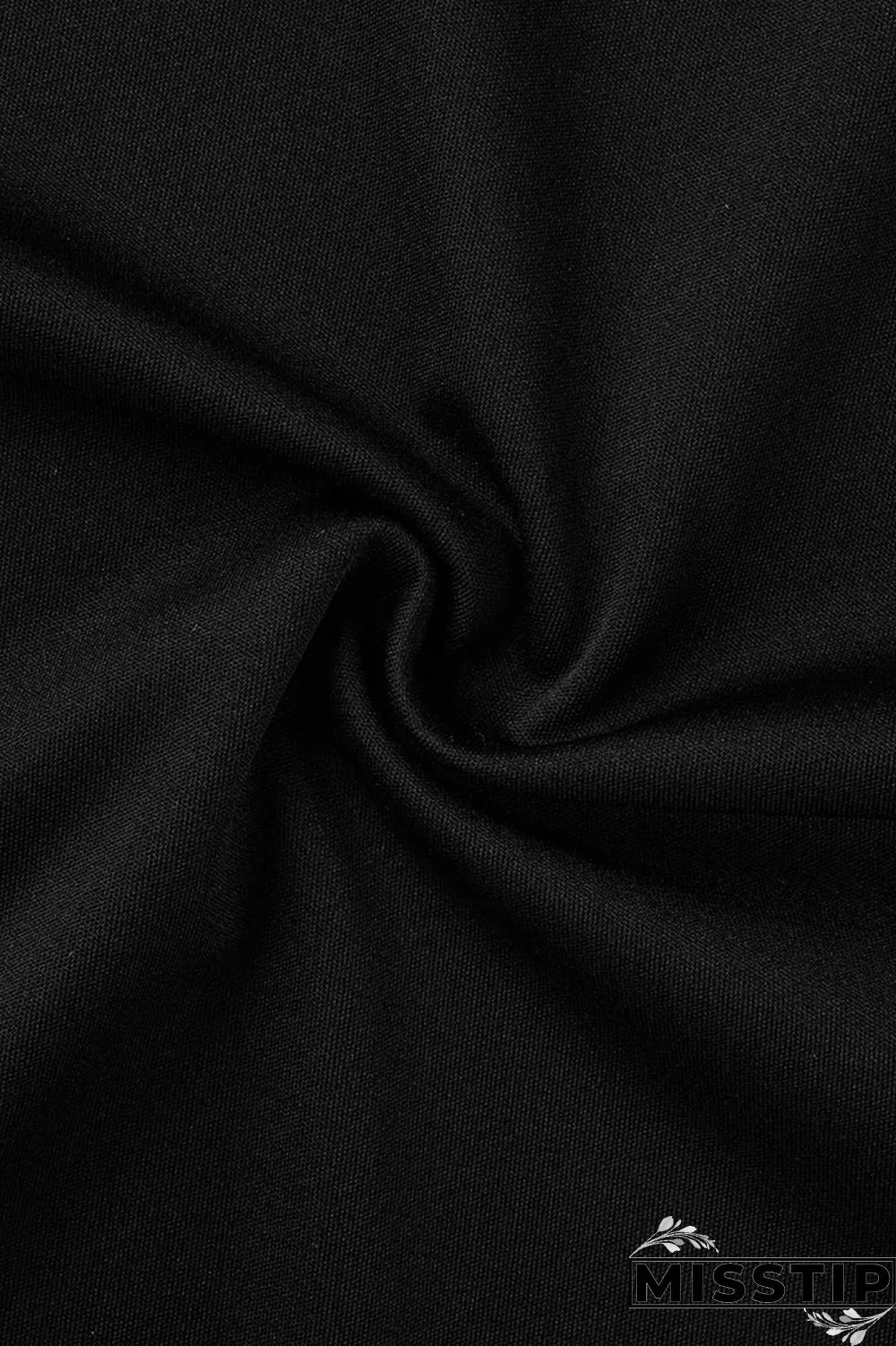 Black Fashion Casual Solid Patchwork O Neck Long Sleeve Dresses