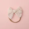 Lovely Embroidery Bowknot Hair Head Bands for Babies