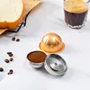 Refillable Reusable Capsule Coffee Filter Pods for Nespresso Vertuo Next