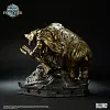 Bronze Tone Dwarf Hunter & Mighty Bear - World of Warcraft Official Statue - Blizzard Entertainment