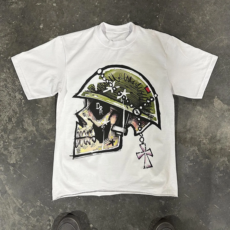 Sopula Soldier Love Art Graphic Cotton T-Shirt - SOPULA