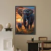 (40*60cm)Elephant - Full Round Drill Diamond Painting