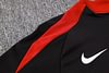Joyfball 2024/2025 Kids Size Barcelona Half-Pull Training Suit Black Football Shirt 1:1 Thai Quality