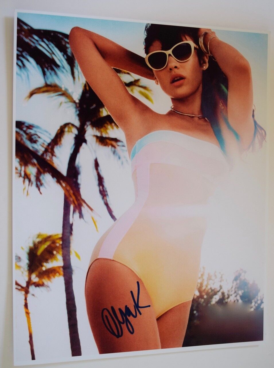 Olga Kurylenko Signed Autographed 11x14 Photo Poster painting James Bond Girl Hot Sexy COA VD