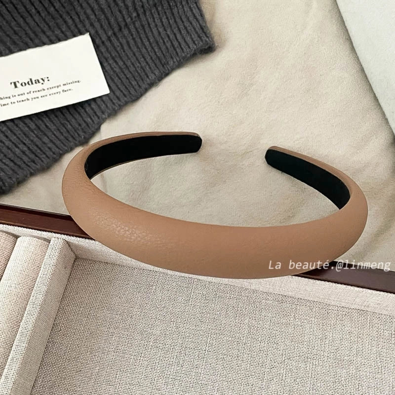 Elegant Retro Solid Color Cloth Hair Band
