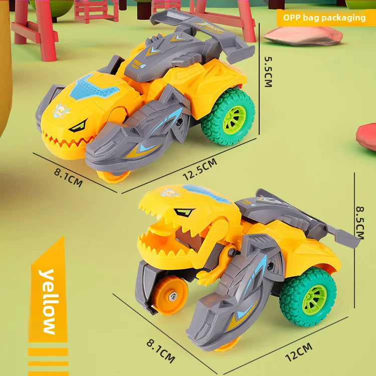 Children’s Toy Car Boy Children’s Toy Impact Deformation Car Model Inertia Toy Stall Night Market