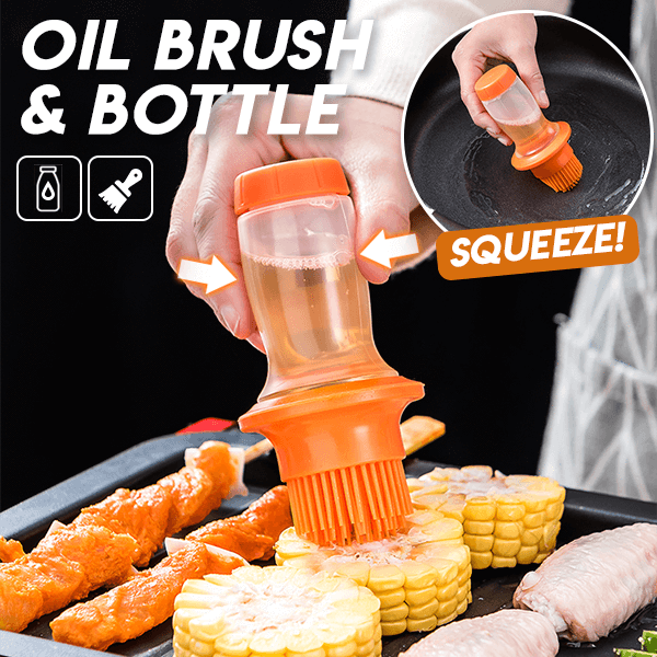 All-in-one Oil Brush & Bottle