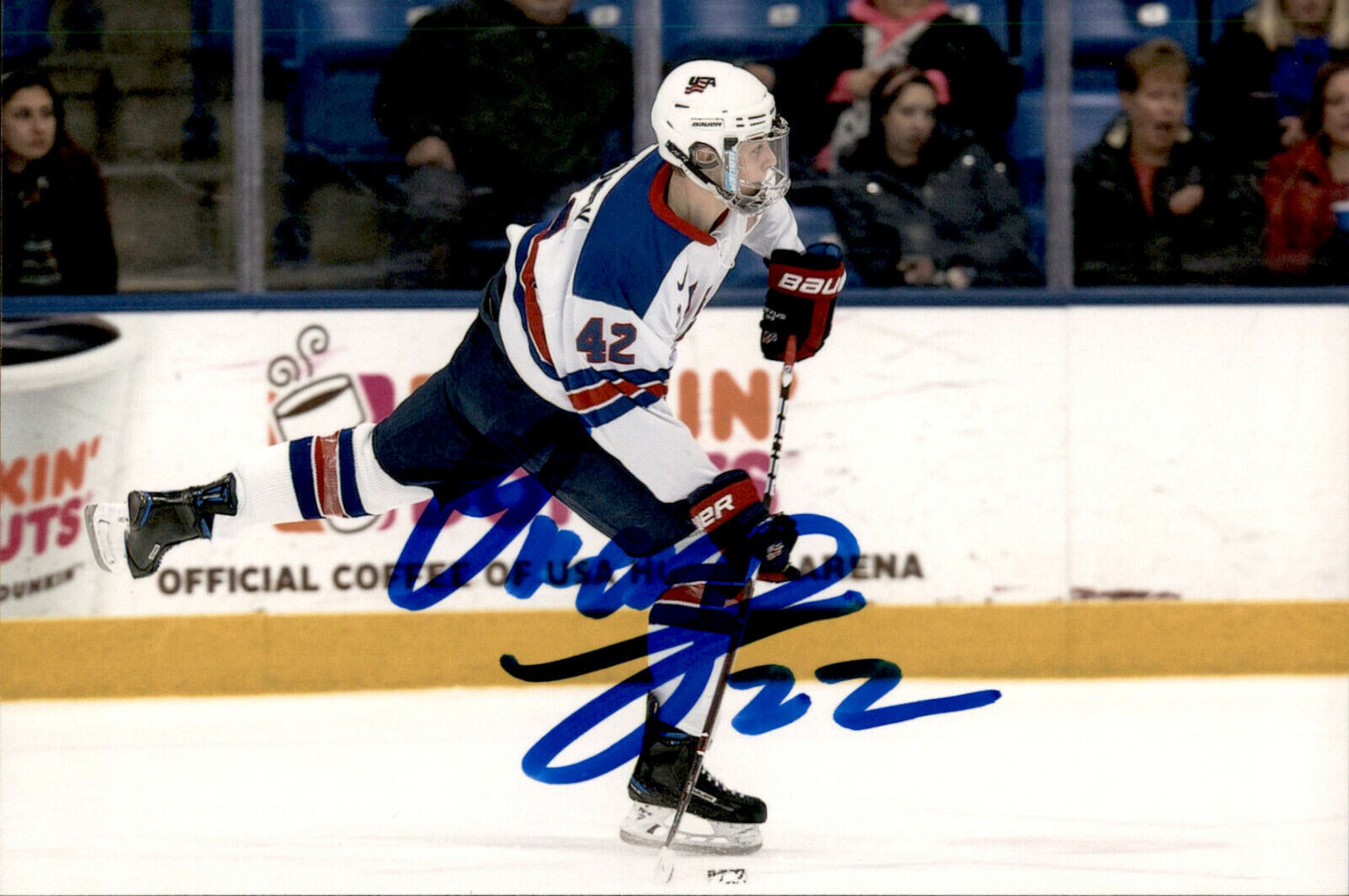 Owen Lindmark SIGNED 4X6 Photo Poster painting TEAM USA / FLORIDA PANTHERS #2