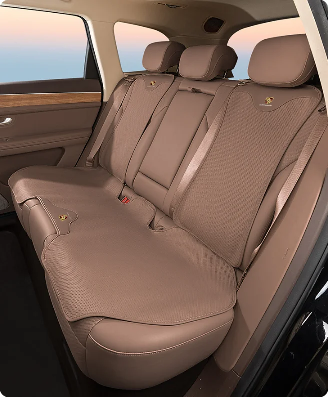 Perforated Nappa Leather Car Seat Cushion Four Seasons Seat Cushion Cover Breathable Seat Cover(Customized car models)