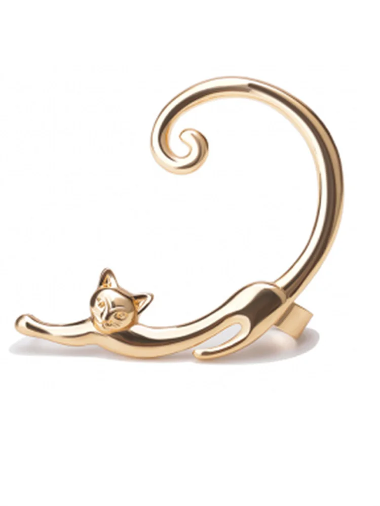 VChics Unique Cat Inspired Hook Earrings