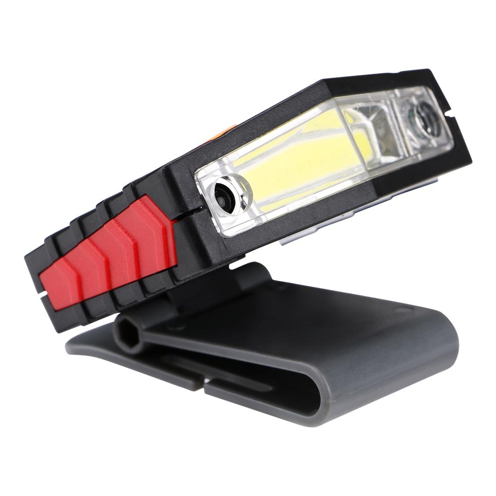 

Cob LED Clip On Cap Flash Cycling Hiking Waterproof Hat Head, 501 Original