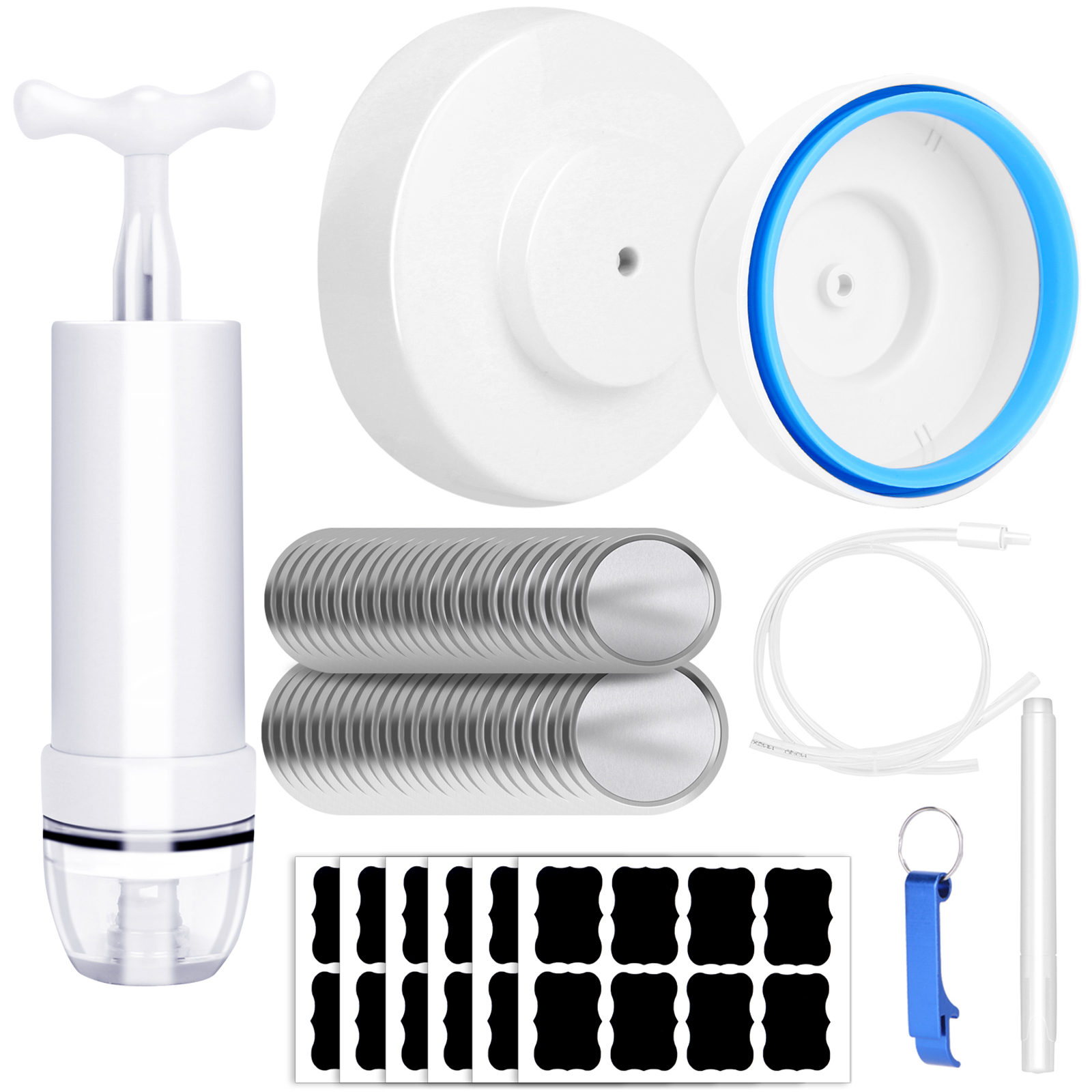 

Mason Jar Sealer Vacuum Kit Compatible with FoodSaver Vacuum Sealer Machine, 501 Original