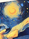 Starry Sky Pikachu Decorative Painting - Pokemon - Xingkong Studio