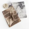 Snake Pattern Autumn Winter Shawl Scarf