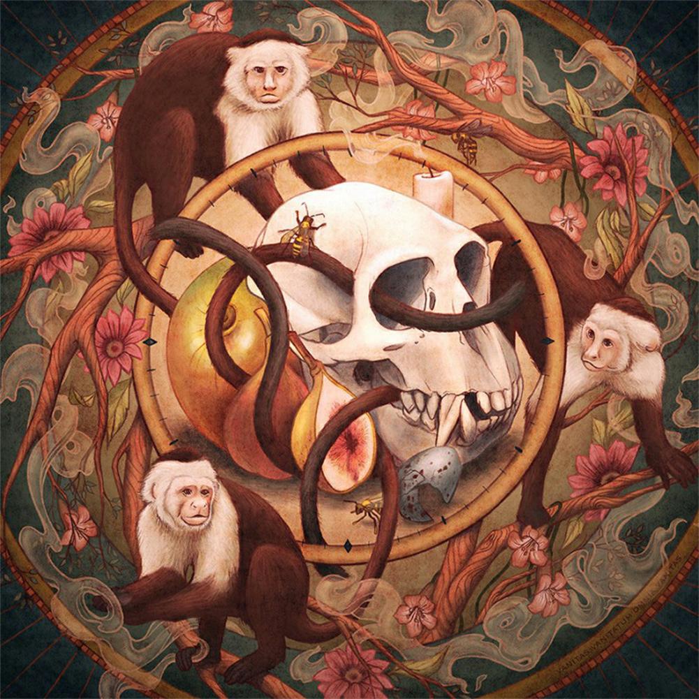 

Abstract Monkey-Round Drill Diamond Painting-30*30CM, 501 Original