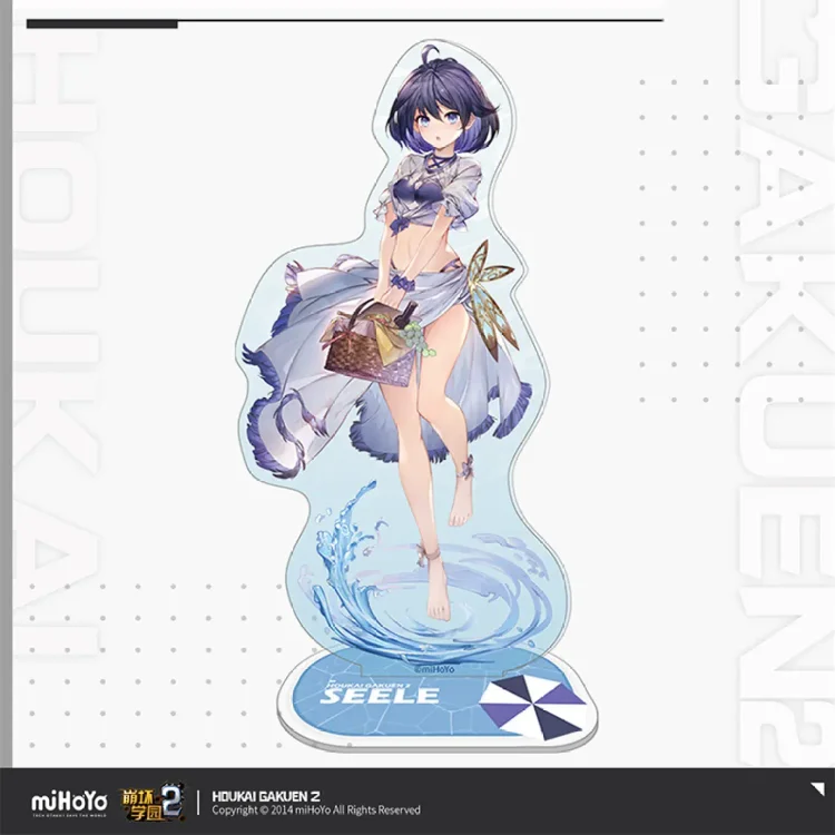 Official Honkai 2d Summer Acrylic Stands