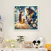 (Multi-Style) Beauty And The Beast-14CT Stamped Cross Stitch 50*50cm/19.69*19.69in