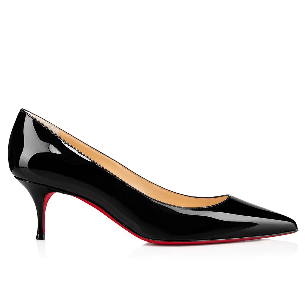 60mm Kitten Red Soles Summer Daily Pumps Patent-vocosishoes