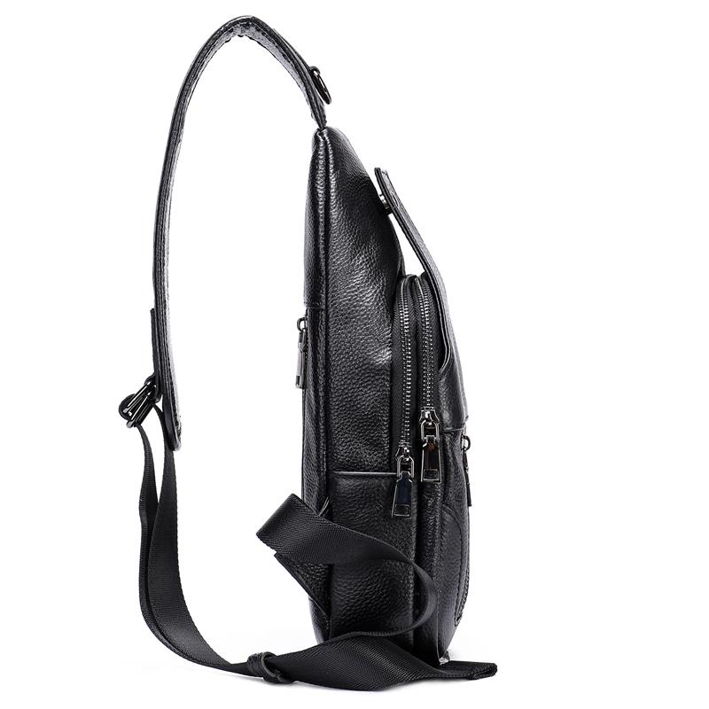 Fashion All-Match Style Casual Leather Sports Crossbody Bag