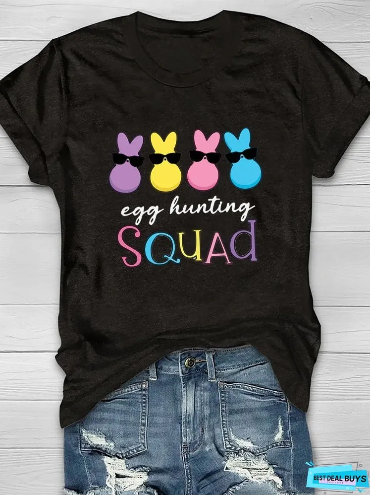 Egg hunting Squad T-shirt
