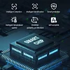 12V 6A Car Battery Charger LCD Display Car Battery Maintainer for Car Motorcycle