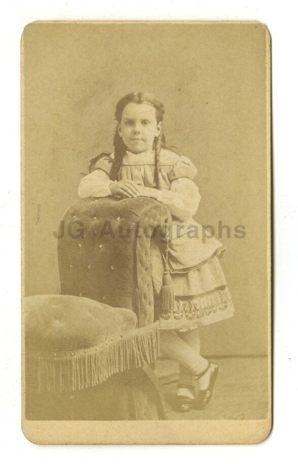 19th Century Children - 1800s Carte-de-visite Photo Poster painting - Goss of Waltham, MA