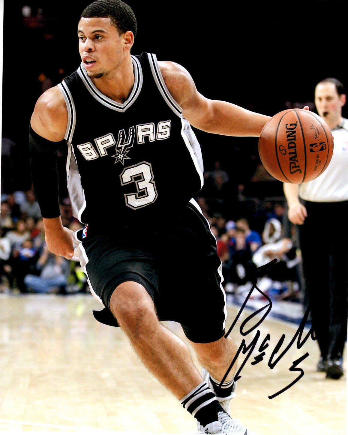 Ray McCallum Jr hand signed autographed 8x10 Photo Poster painting Detroit Titans Spurs Pistons*
