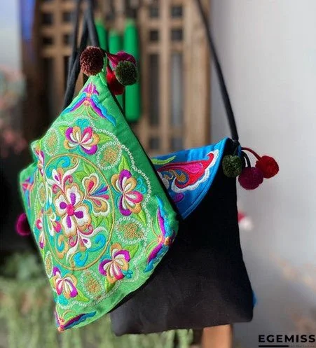 Half Original Design Ethnic Style Bag Ethnic Style Oblique Hanging Bag Mobile Phone Bag | EGEMISS