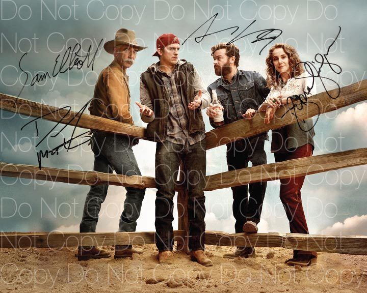 The Ranch signed Photo Poster painting Kutcher Elliot Winger 8X10 poster picture autograph RP 3