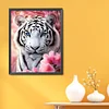 White Tiger-11CT Stamped Cross Stitch 40*50cm/15.75*19.69in
