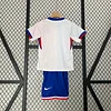 2024 France Away Football Shirt 1:1 Thai Quality Kids Size