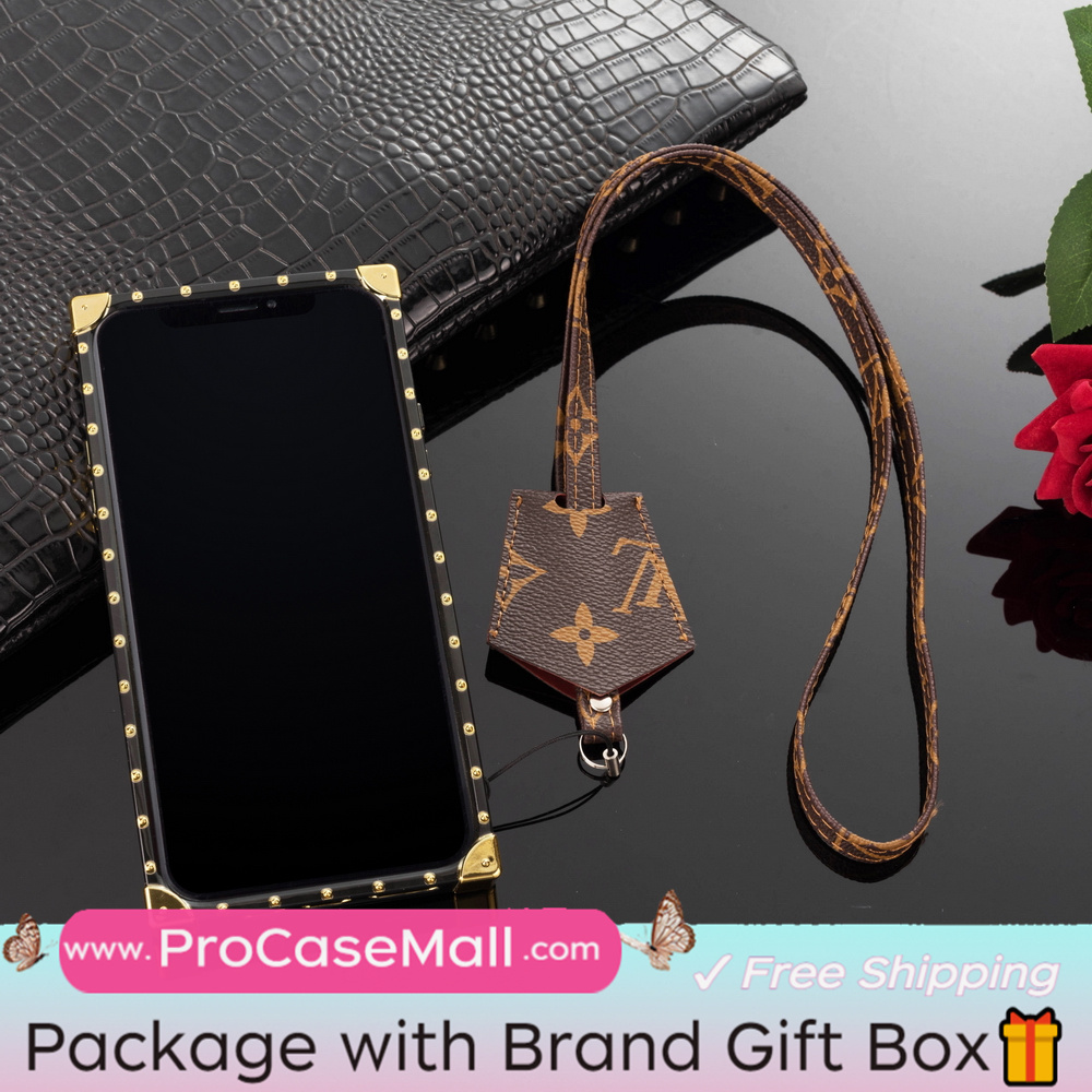 Classic Louis Vuitton Catwalk Crossbody Style Samsung Galaxy Cover Apple iPhone Cnvas Trunk Case