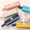 Back to School Season Student Canvas Pens Storage Bag Stylish Stationery