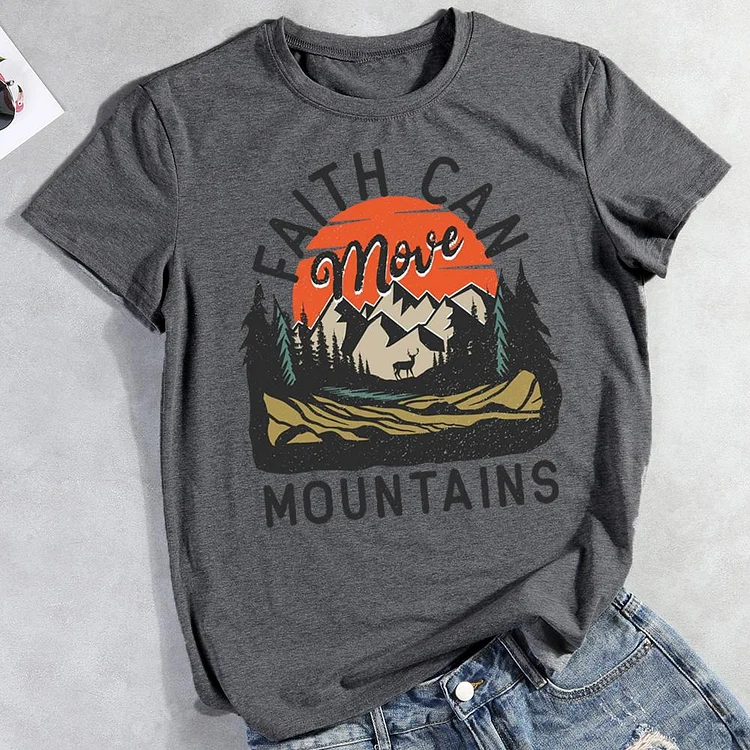 PSL Faith can move mountains Hiking Tees -011264