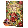Diamond Painting-DIY Crystal Rhinestone Christmas Atmosphere with Frame(40x30cm)