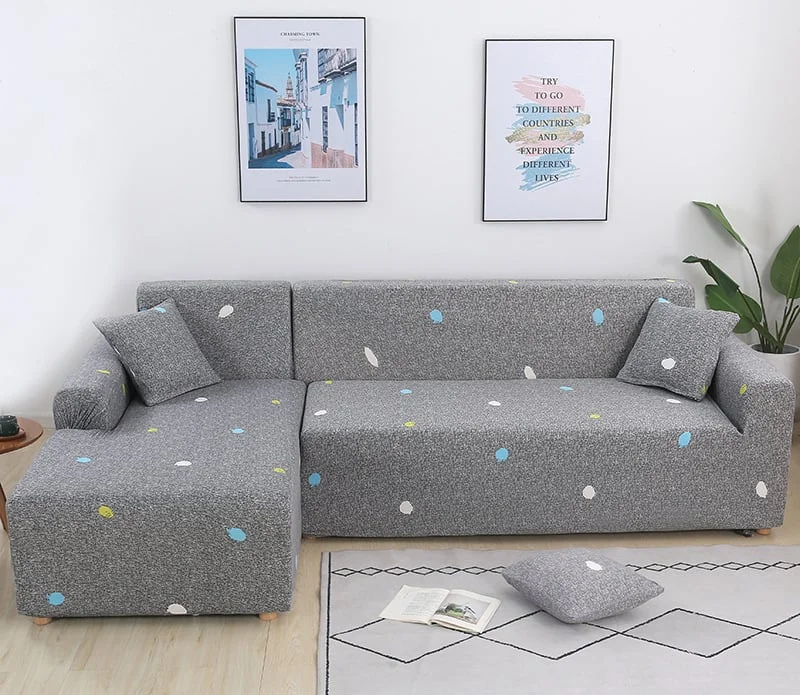 Macaron-Full-wrapped Universal Stretch Sofa Cover