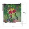 Diamond Painting-5D Full Round Drill  Birds(40*40 CM)