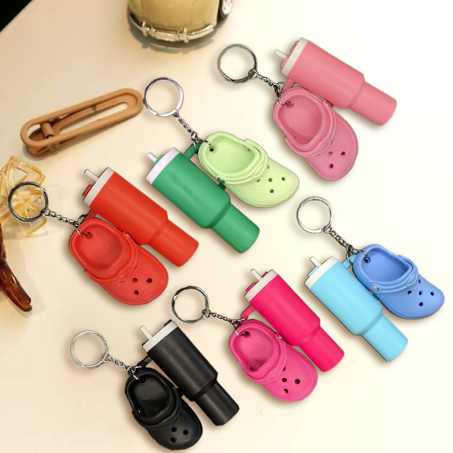 Mini cup + Crocs keychain - tree - Codlins