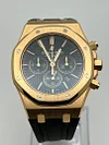 Audemars Piguet Royal Oak Chronograph Rose Gold Black Dial 26320OR.OO.D002CR.01
