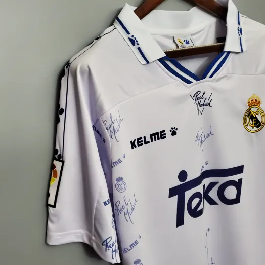 Retro Real Madrid 1994/1996 Home Football Shirt Thai Quality