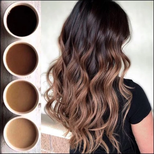 US Mall Lifes® | (✨NEW)360 Lace Wig Frontal Hand-Tied Trendy Wave Wig| High-Density Wig | Brown Mixed Gold Wig US Mall Lifes