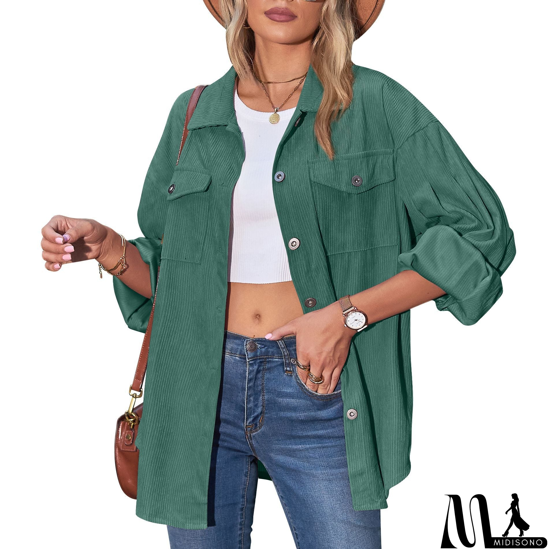 MidiSono - Classic and Elegant Blouse